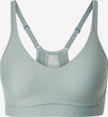 UNDER ARMOUR Sports bra 'Infinity' in Green: front