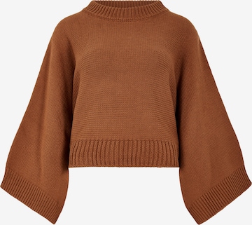 Apricot Sweater in Brown: front