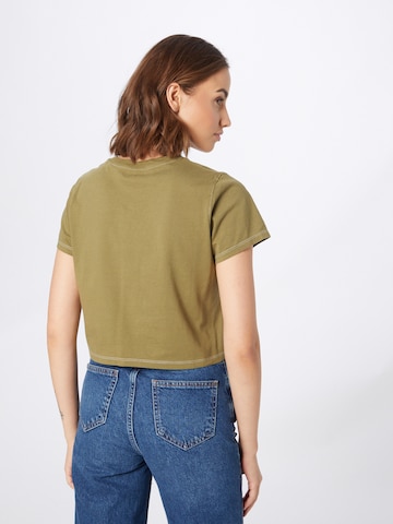 LEVI'S ® Shirt 'GR Cropped Jordie Tee' in Green