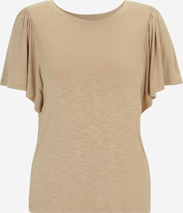 T-shirt GAP en beige : devant