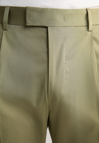 JOOP! Slim fit Pleat-Front Pants in Green