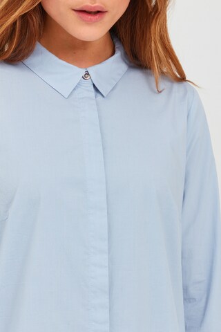 PULZ Jeans Blouse 'ELNA' in Blue