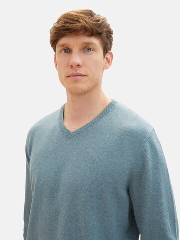 TOM TAILOR Regularny krój Sweter w kolorze niebieski