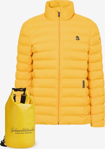 Schmuddelwedda Performance Jacket in Yellow: front