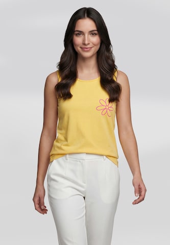 Usha - Top en amarillo: frente