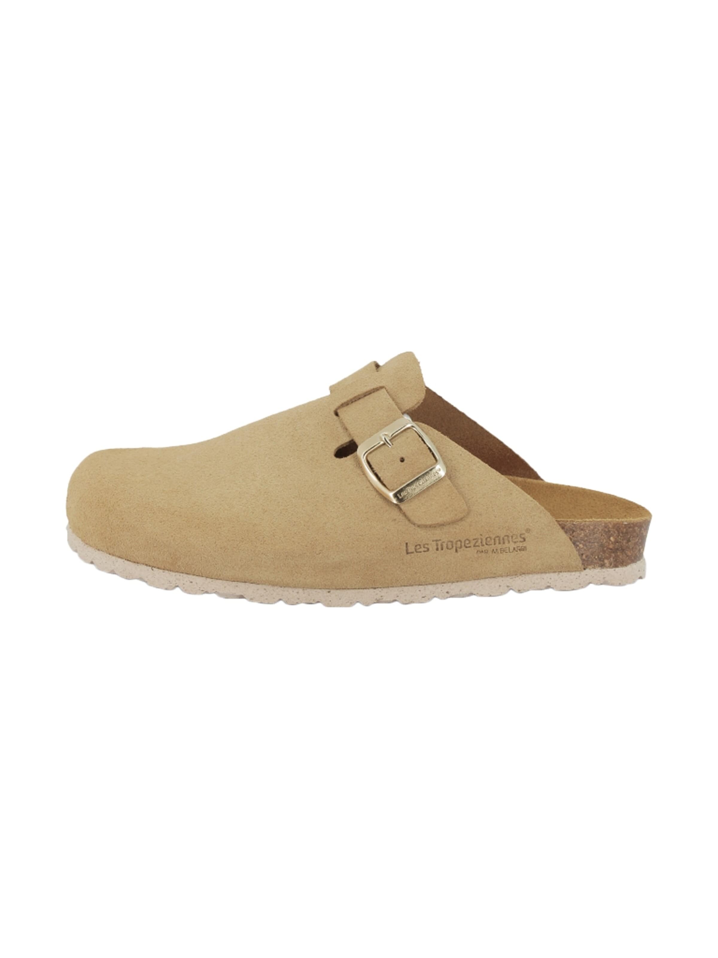 Mule 'Leder-Pantoletten „Les Zabot“' Les Tropéziennes en beige
