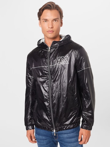 ARMANI EXCHANGE - Chaqueta de entretiempo en plata: frente