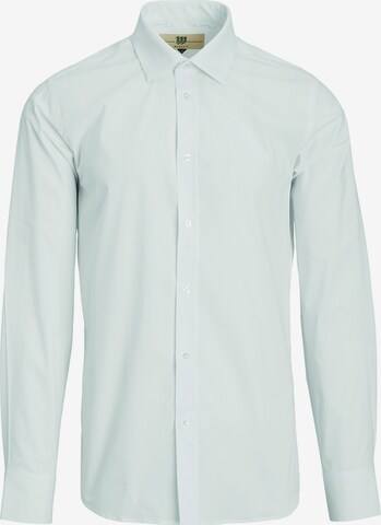 Bertoni Slim fit Button Up Shirt 'Gustav' in White: front