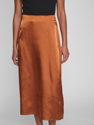 VILA Skirt 'SHIMA' in Brown