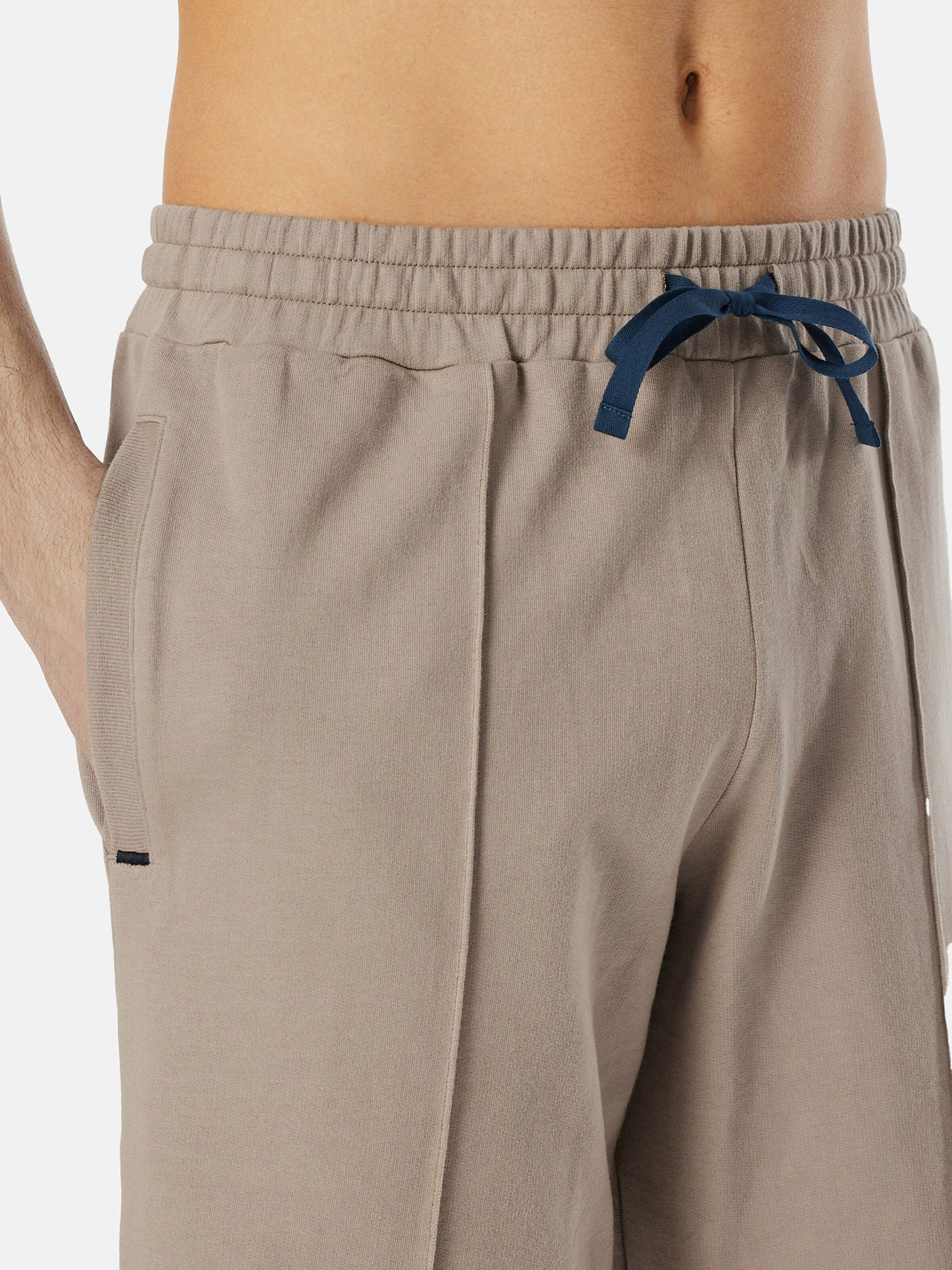 SCHIESSER Pajama pants ' Mix + Relax ' in Beige