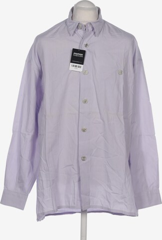 SIGNUM Button Up Shirt in L in Purple: front