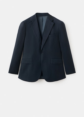 MANGO MAN Slim fit Business Blazer 'Venecia' in Blue