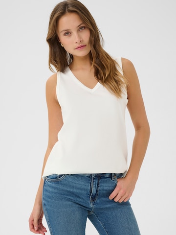 CULTURE Topp 'CUGith' i beige: framsida