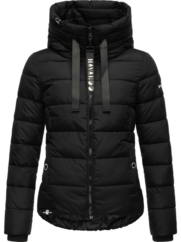NAVAHOO Winter Jacket 'Amayaa' in Black