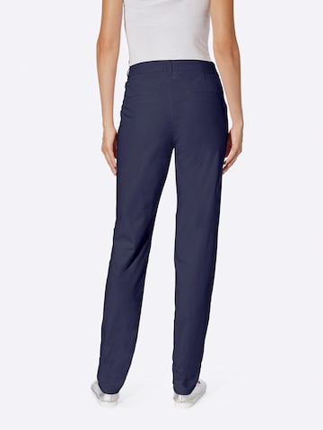 Regular Pantalon heine en bleu