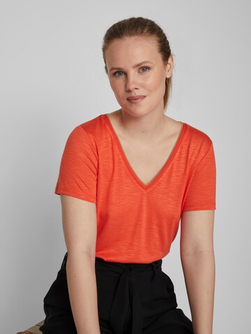 VILA T-Shirt 'VINOEL' in Orange