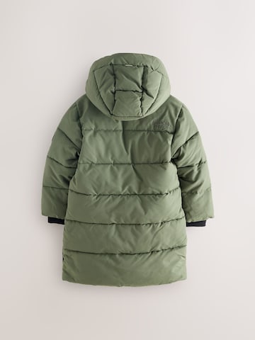 Superdry Pitkä takki värissä vihreä