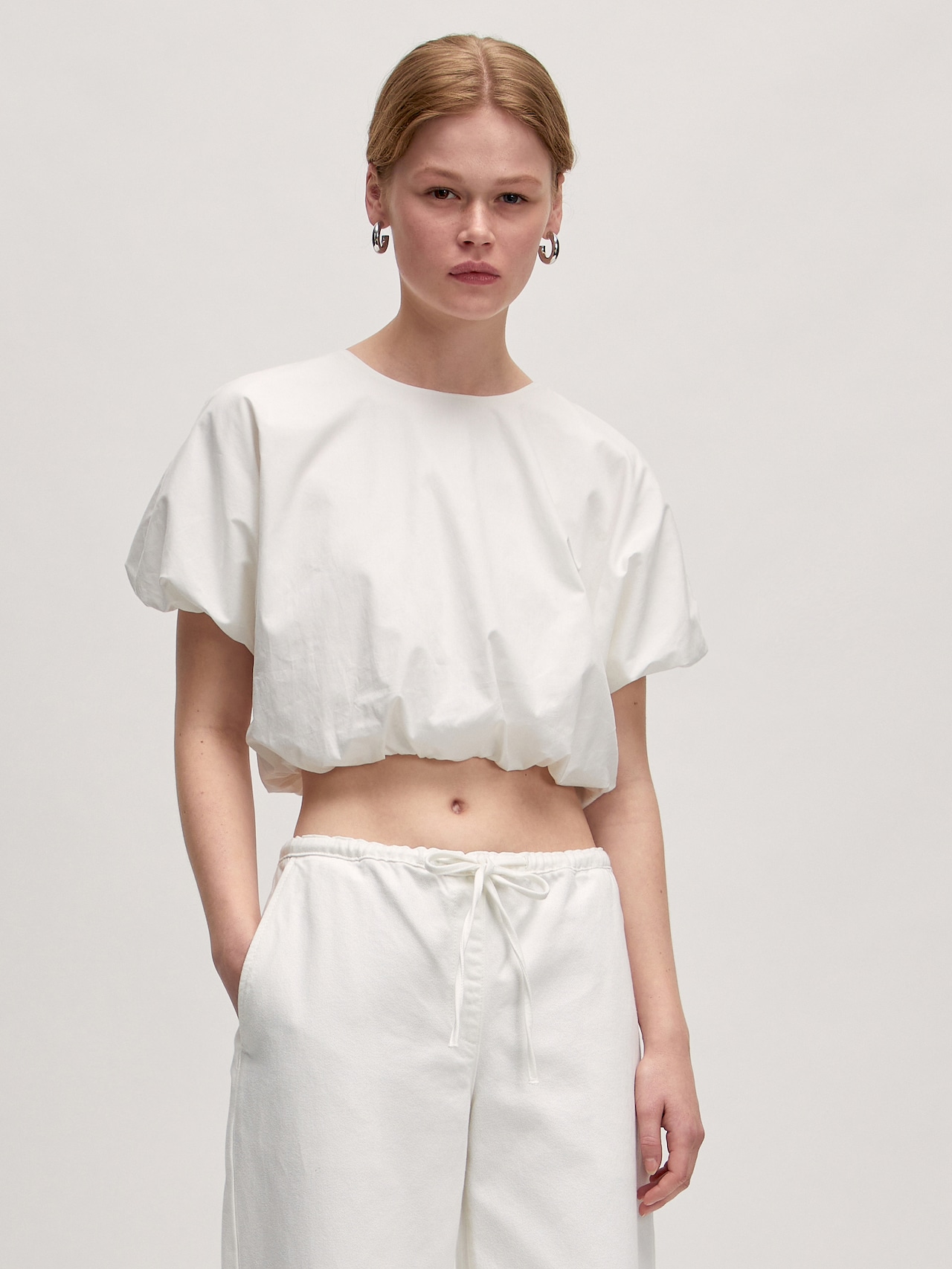 EDITED Produkte Bluse 'Ellen' weiß