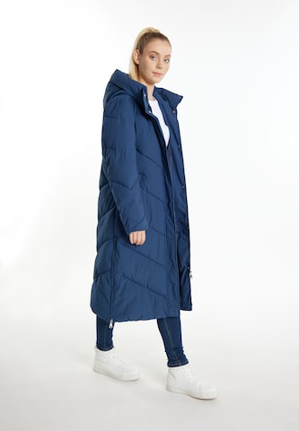 mėlyna ICEBOUND Žieminis paltas 'Jeona'