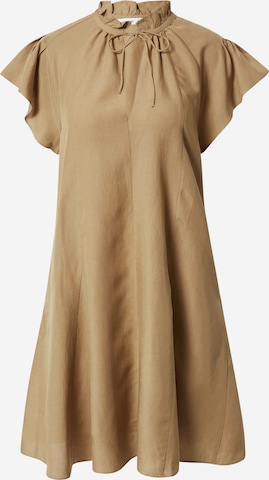 Samsøe Samsøe - Vestido camisero 'KAROOKH' en beige: frente