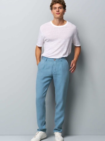 Coupe slim Pantalon chino MEYER en bleu