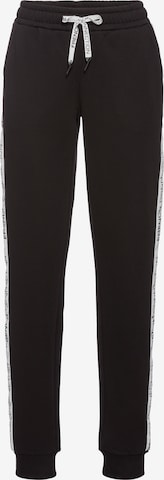 Tapered Pantaloni di French Connection LM in nero: frontale
