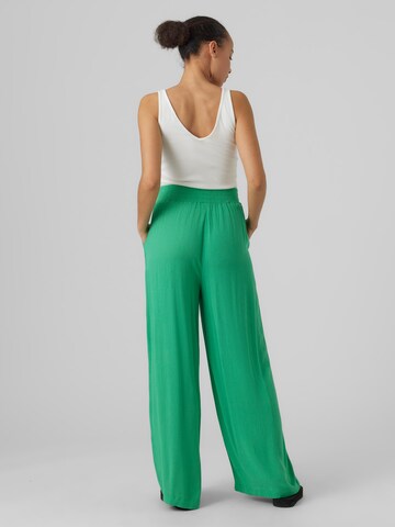 Wide Leg Pantalon 'Menny' VERO MODA en vert