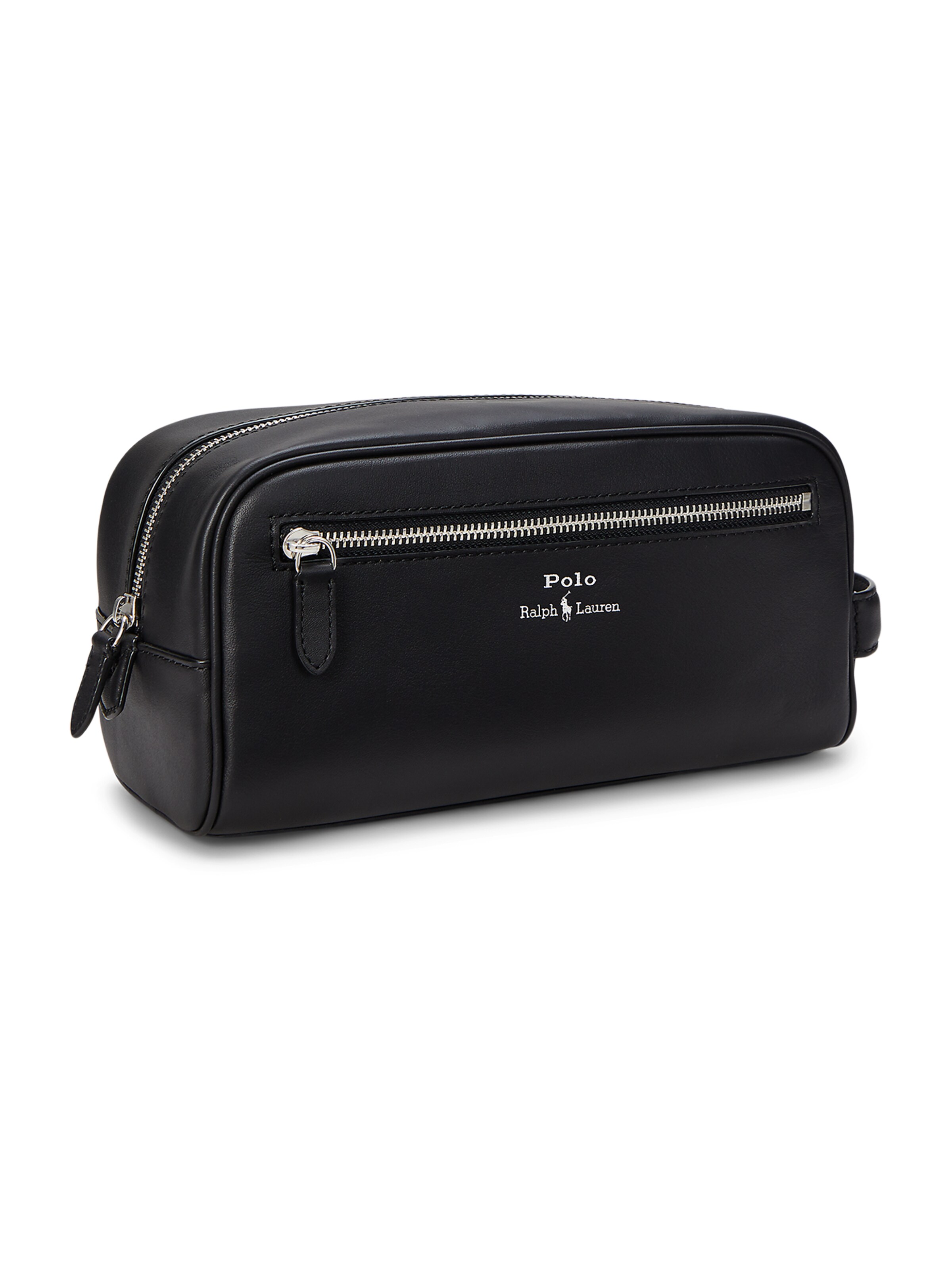 juoda Polo Ralph Lauren Tuoleto reikmenų krepšys