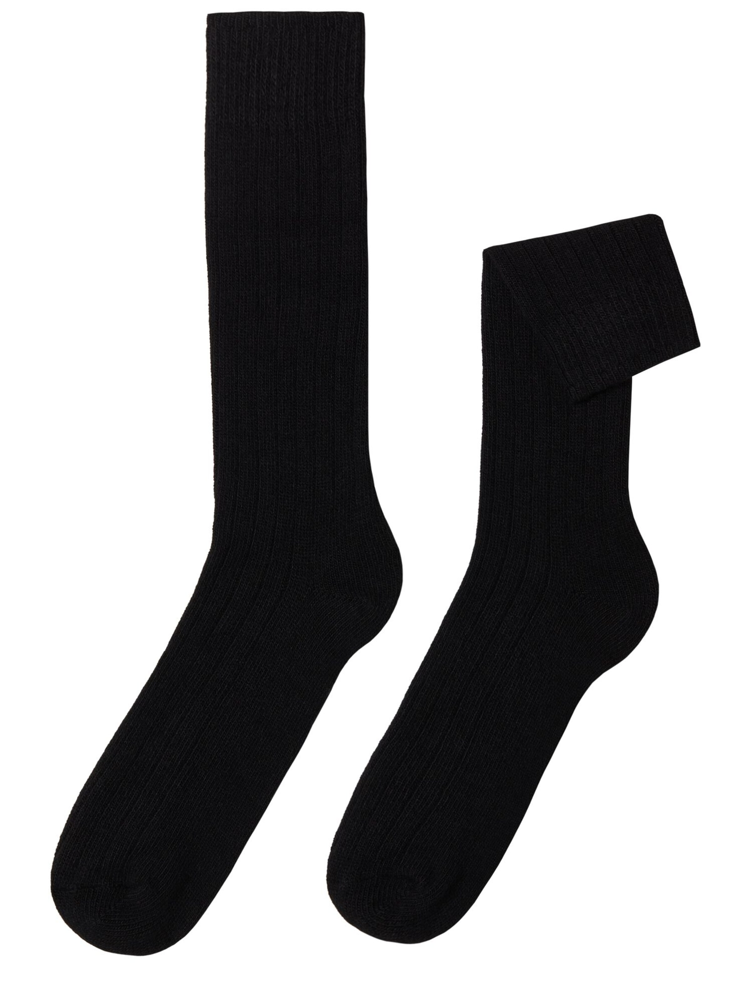 CALZEDONIA Socks in Black: front