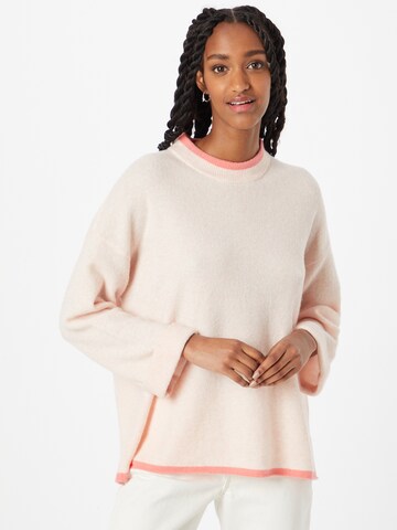 AMERICAN VINTAGE Sweater 'DAMSVILLE' in Beige: front