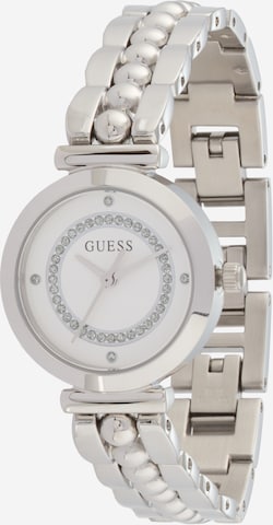 GUESS Analoginen kello 'LEENA' värissä hopea: etupuoli