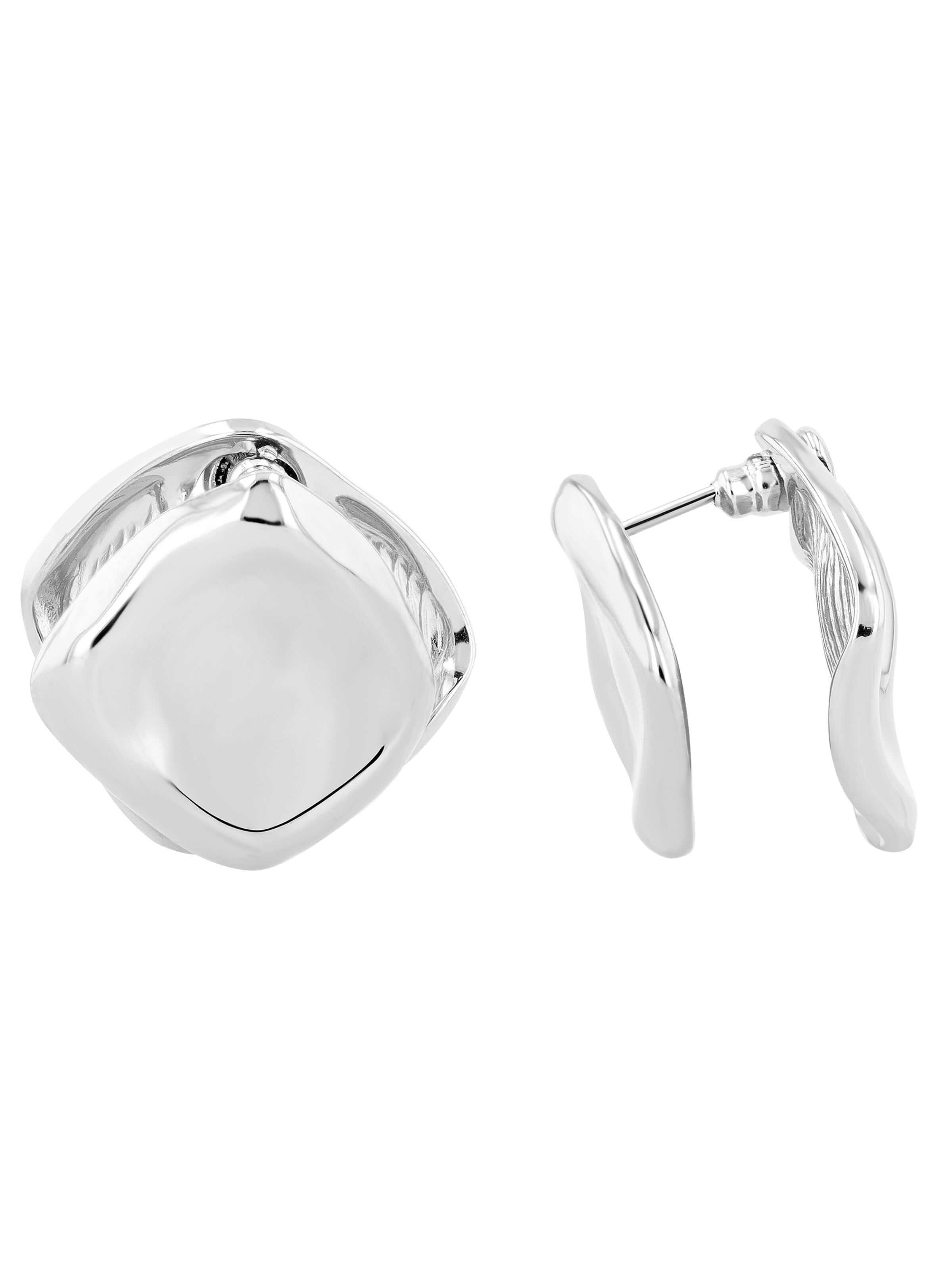 Akzent Earrings 'Varinja, langlebig' in Silver