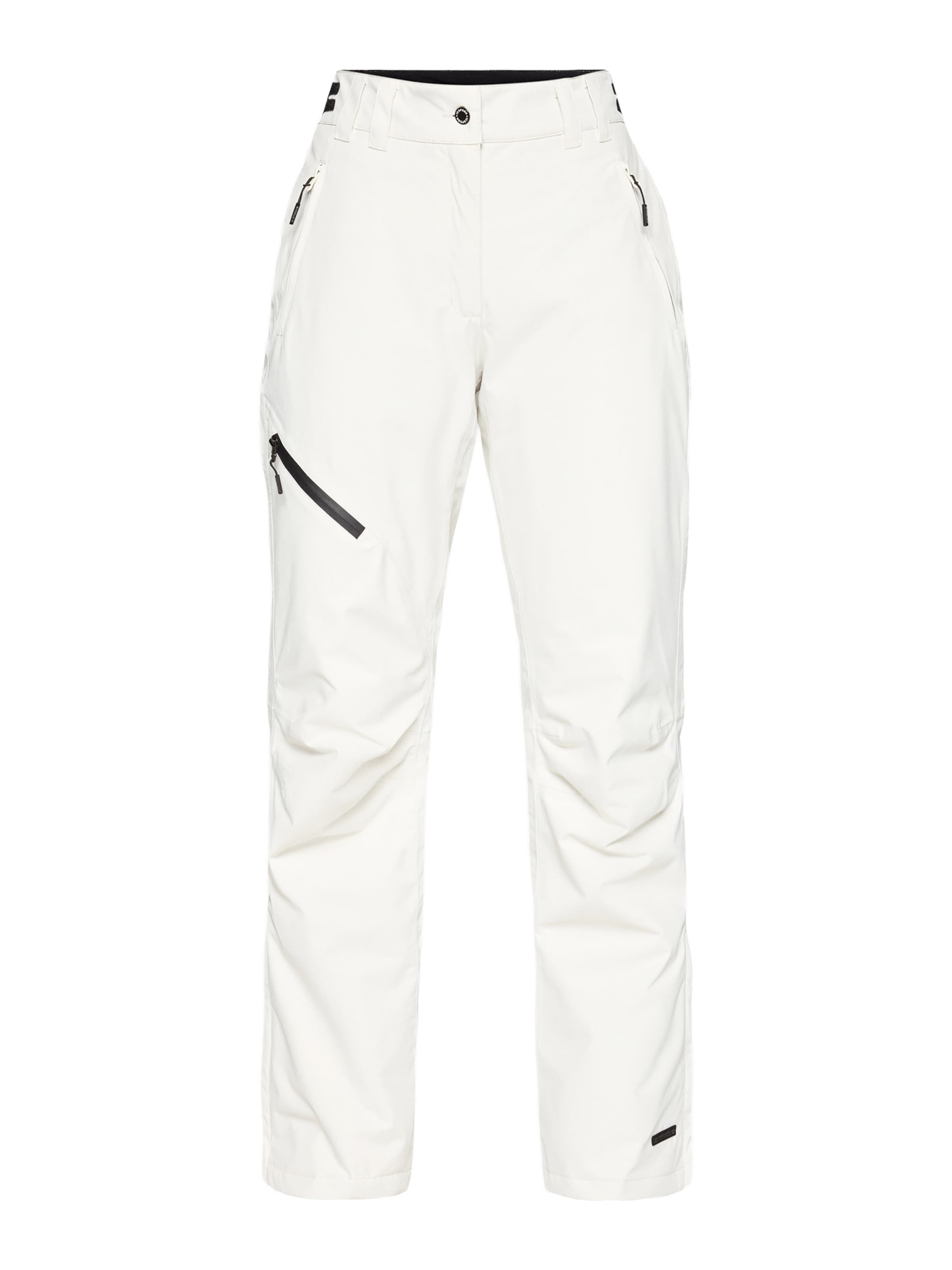 ICEPEAK regular Παντελόνι φόρμας 'CURLEW' σε λευκό: μπροστά