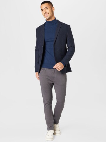 BLEND Trui in Blauw
