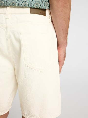 SELECTED Regular Broek 'SLHREG ALEX' in Wit