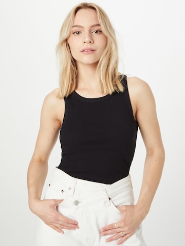 Gestuz Top 'Drew' in Black: front