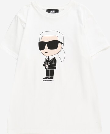 Karl Lagerfeld Tričko – bílá: přední strana