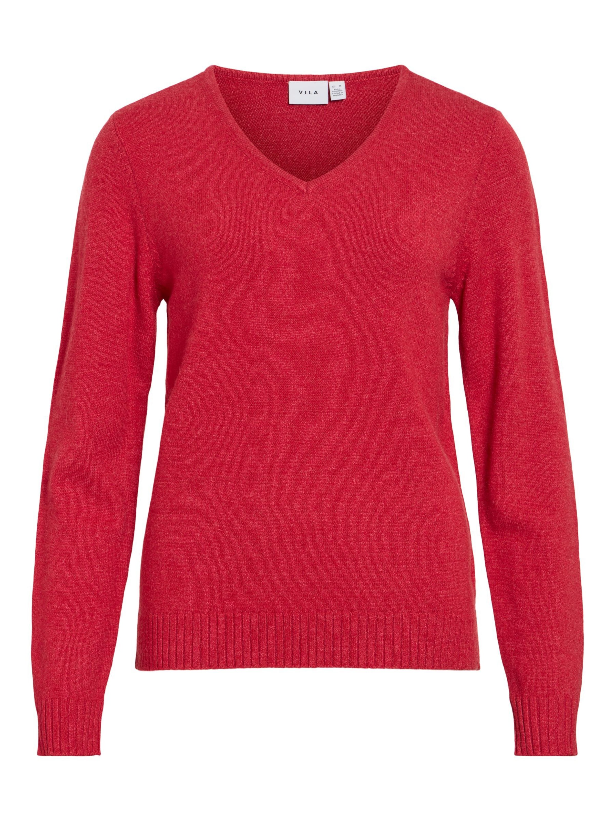 VILA - Jersey 'VIRil' en rojo: frente