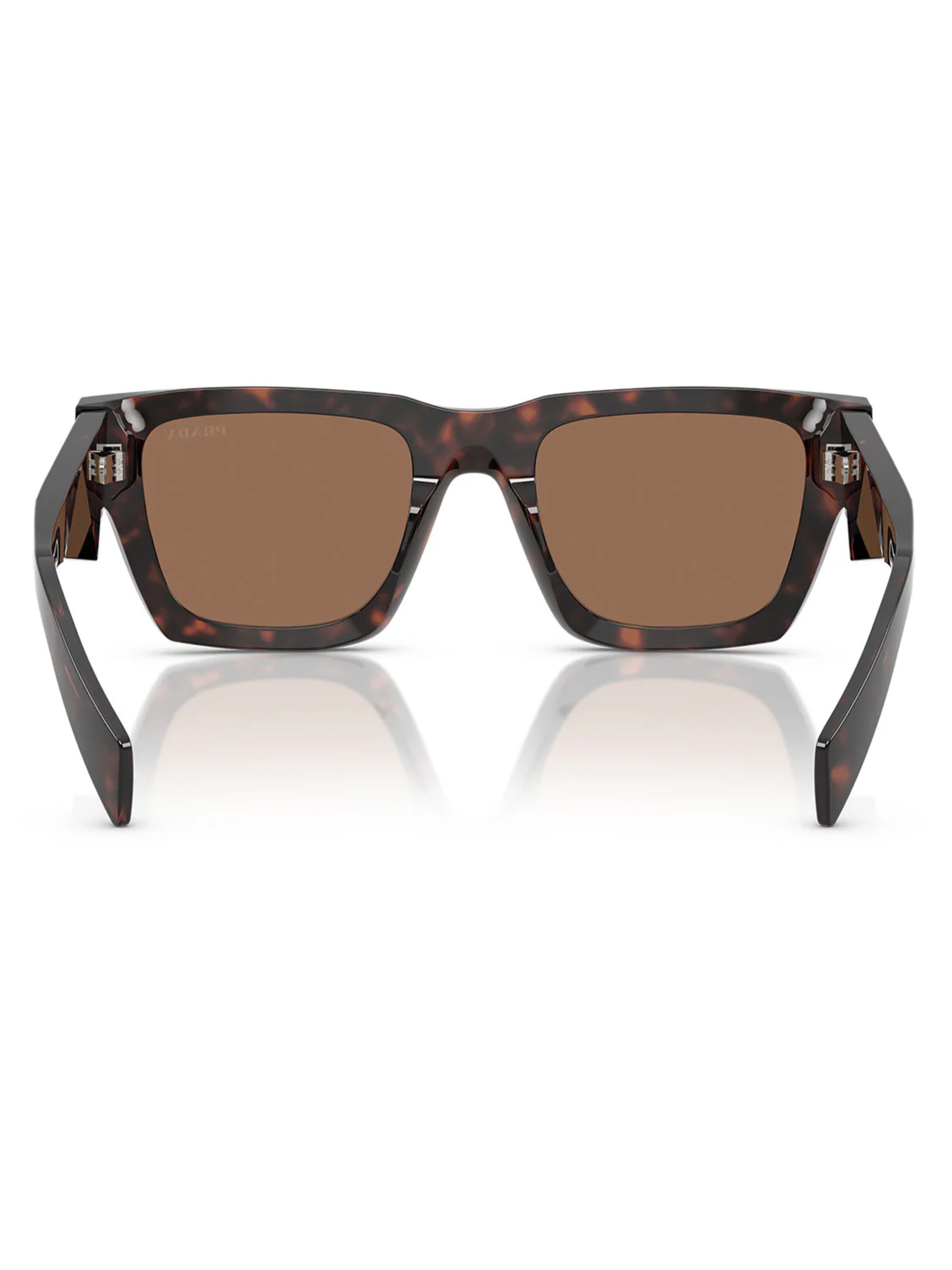 PRADA Zonnebril 'Prada  PRA06S 17N06B' in Bruin