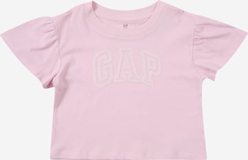 GAP Футболка 'ELEVATED' в Ярко-розовый: спереди