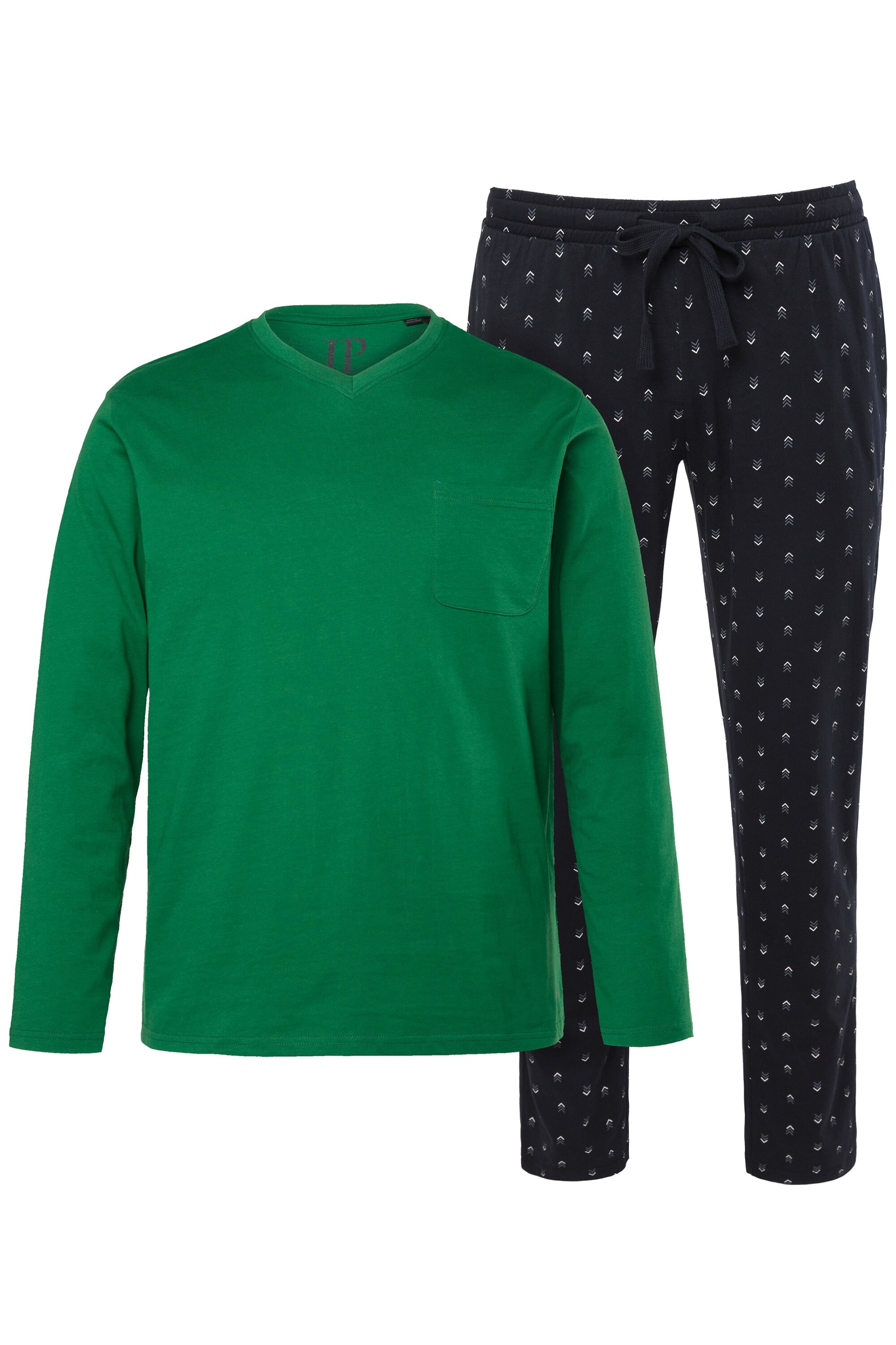 JP1880 Pyjama in Mischfarben: Vorderseite