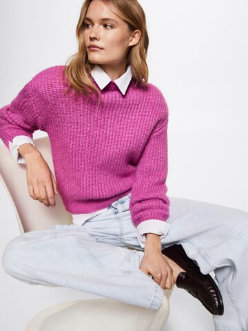 Pull-over 'ABRIL' MANGO en rose