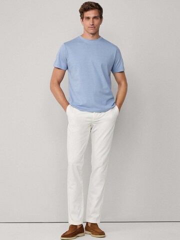 Hackett London T-Shirt 'Birdseye' in Blau