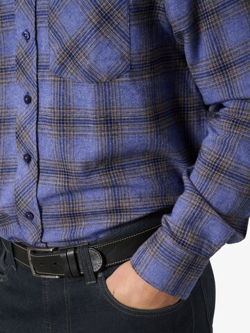 BABISTA Regular fit Button Up Shirt ' Milantara ' in Blue