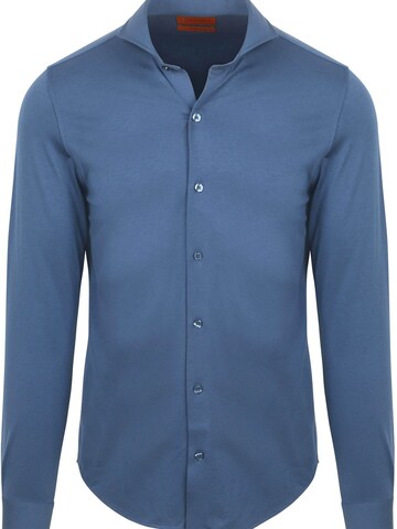 Suitable Slim fit Button Up Shirt in Blue