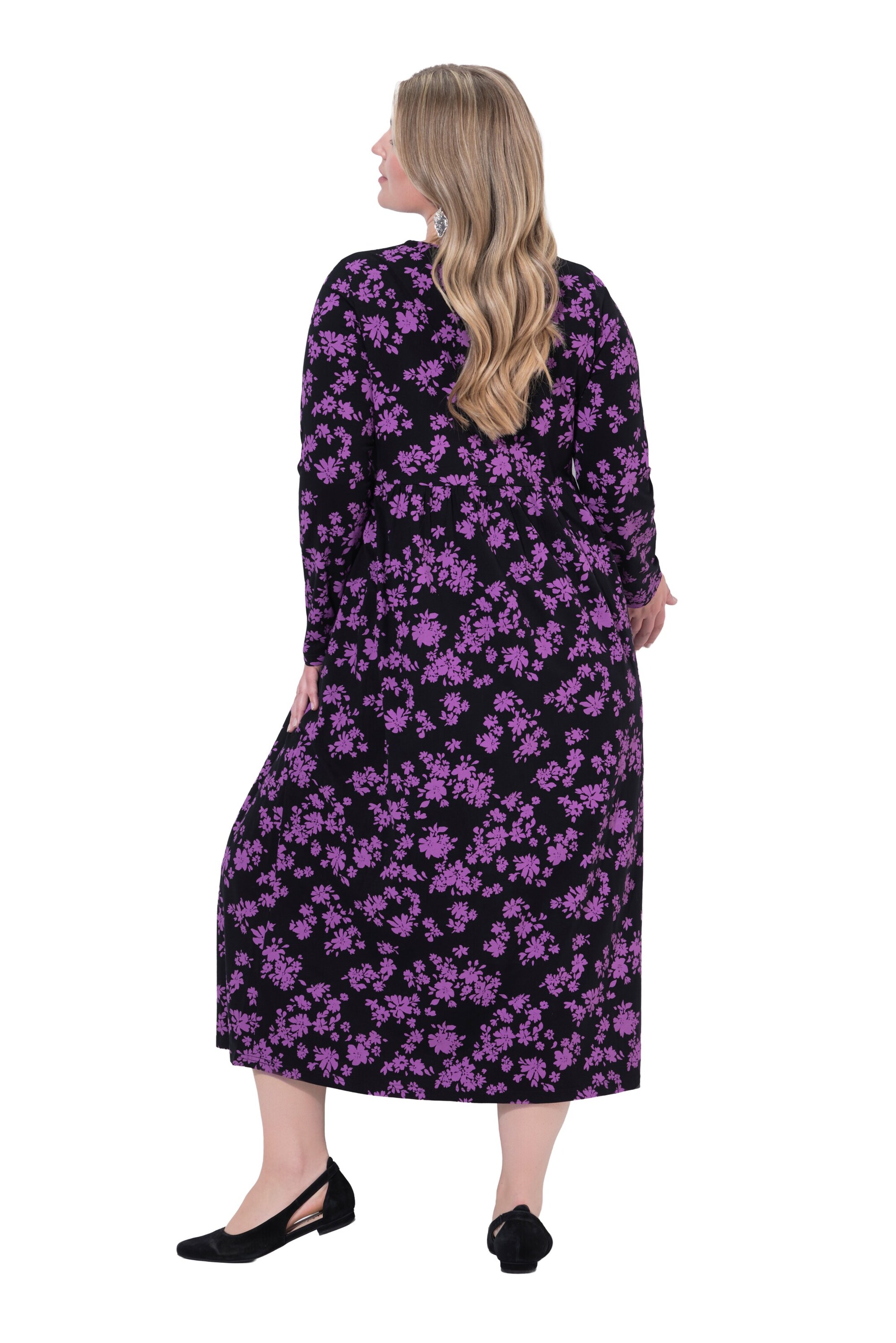 Ulla Popken Jurk in Lila