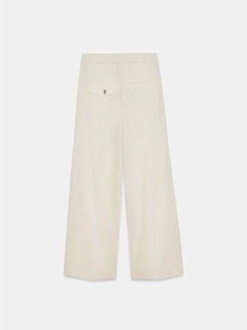 Dilvin Wide leg Pants in Beige