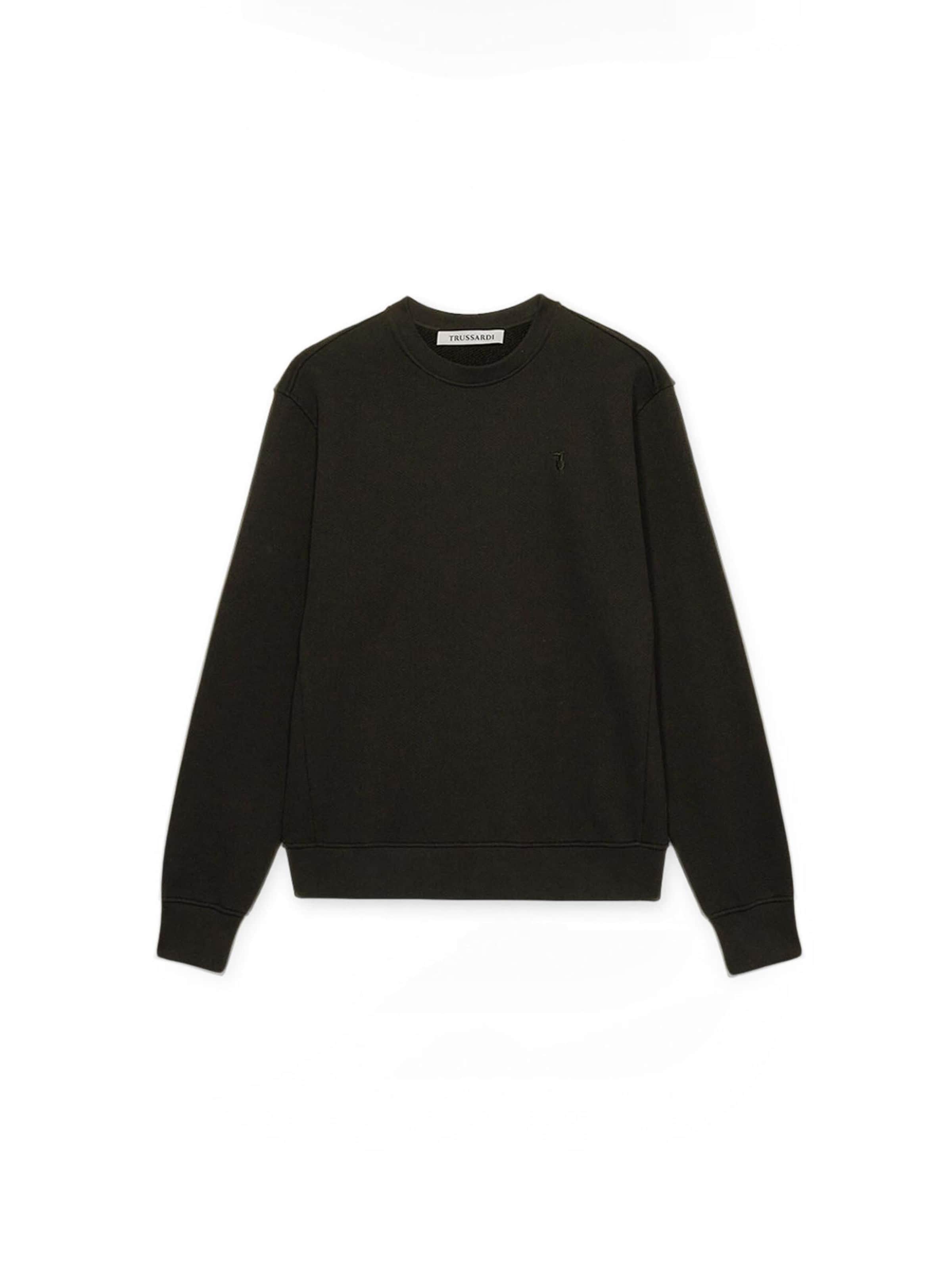 Trussardi - Jersey en negro: frente