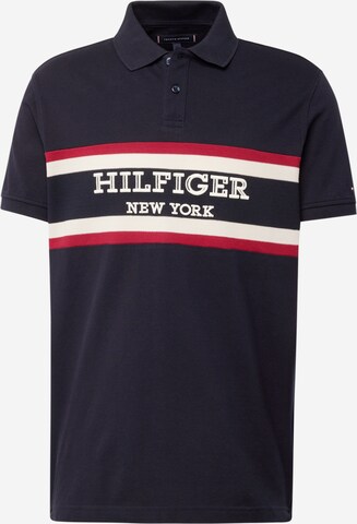 TOMMY HILFIGER Poloshirt in Blau: predná strana