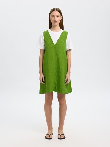 SELECTED Dress in Green: front